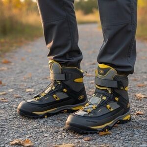 Mens SALOMON X Ultra thinsulate Clima-dry contagrip winter hiking boots 6